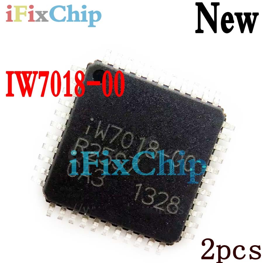 2 ชิ้น ยี่ห้อใหม่ IW7018 IW7018-00 IW7018 00 QFP ชิปเซ็ต