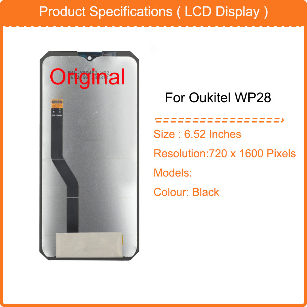 Oukitel LCD WP2 WP3 WP5 WP6 WP7 WP8 WP9 WP10 WP12 WP18 รูปที่ 6