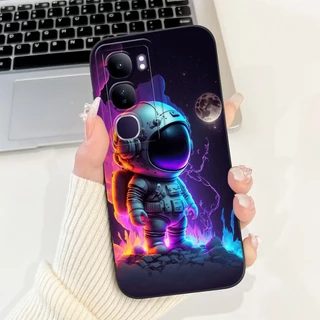 Vivo Y200 (5G) น่ารักนักบินอวกาศแมวไดโนเสาร์ Jelly Case Vivo Y200 5G Soft Silicon กันกระแทกเคสโทรศัพท์