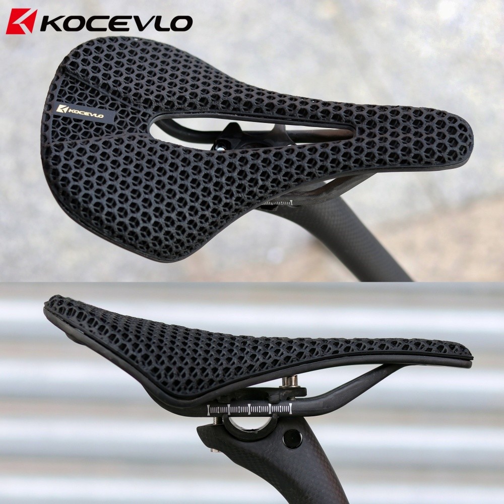 Kocevlo จักรยานคาร์บอนโบว์อานแผนที่ MTB จักรยานที่นั่ง 3D พิมพ์ขี่อาน Racing เบาะนุ่ม