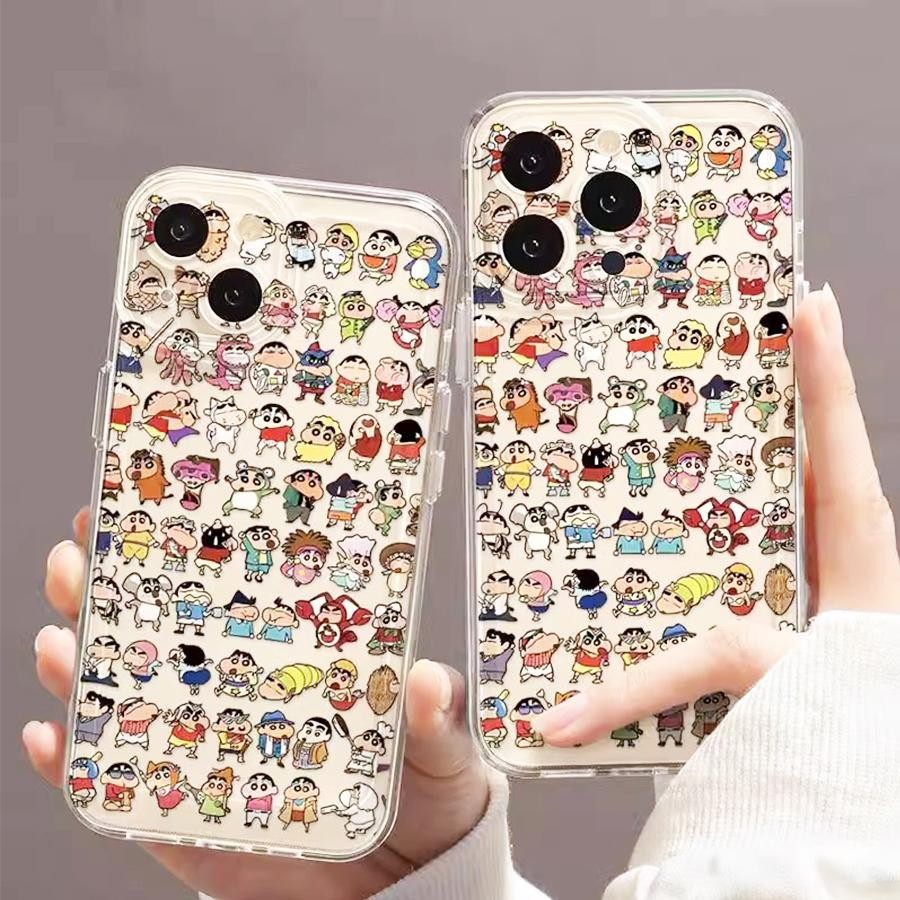เคส HUAWEI NOVA 11i 12i 5T 9 SE 7 7i 8 8i 4E 3i 4 10 11 se y7a y6p Y70 Y8P Y9S Y9 PRIME 2019 P20 P30 Lite P40 P50 P60 PRO MATE 20 30 40 50 ปลอกน่ารักเครยอนชินจังกรณีพื้นที่
