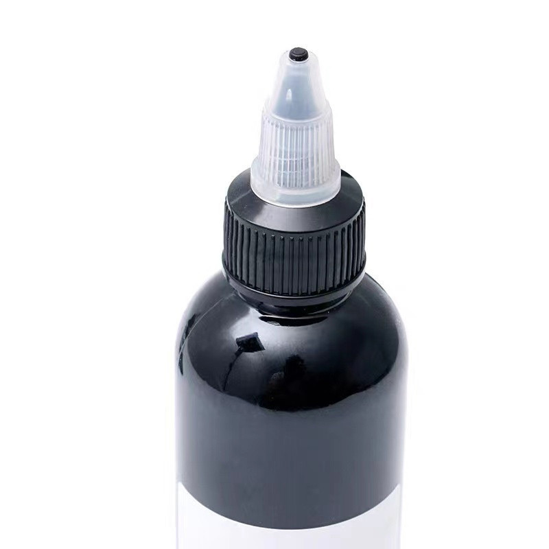 หมึกสักลาย 30/60/90mlสีสักไดนามิคแท้ หมึกสักสีดำ Tattoo ink หมึกสัก สีสักไดนามิคแท้ เหมาะสำหรับเครื่องสัก - รูปที่ 2