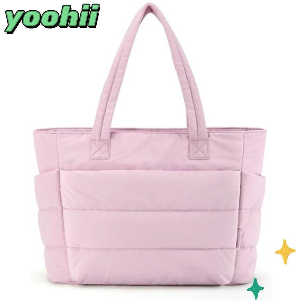 Yoohii Tote Bag, Casual Large Capacity Women Handbag, Fashion Multi Pockets Commuting Bags For Travel Work Beach Gym Store