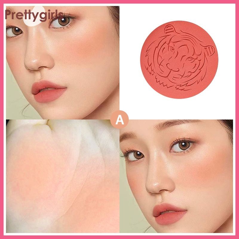 PY.thNude Color Blusher Beginner Monochrome Blusher Students Natural Brightening Blusher Plate-PY