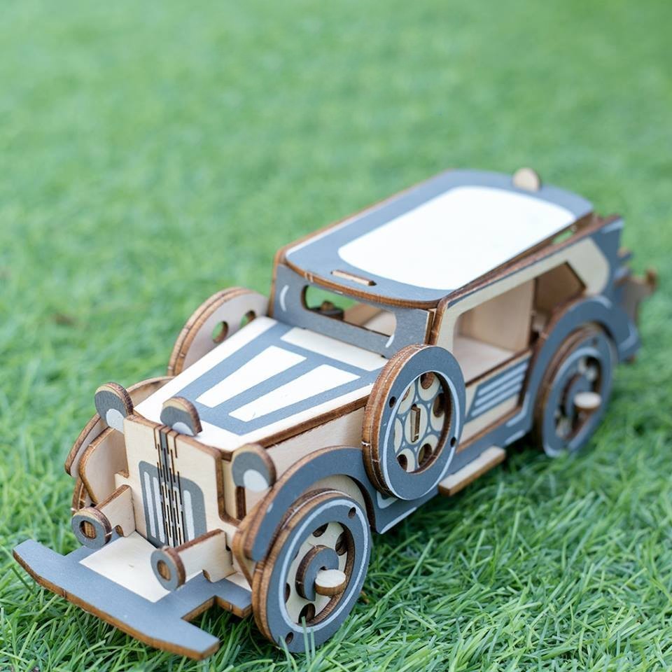 Ford Laser Car Model 3D Puzzle Toy