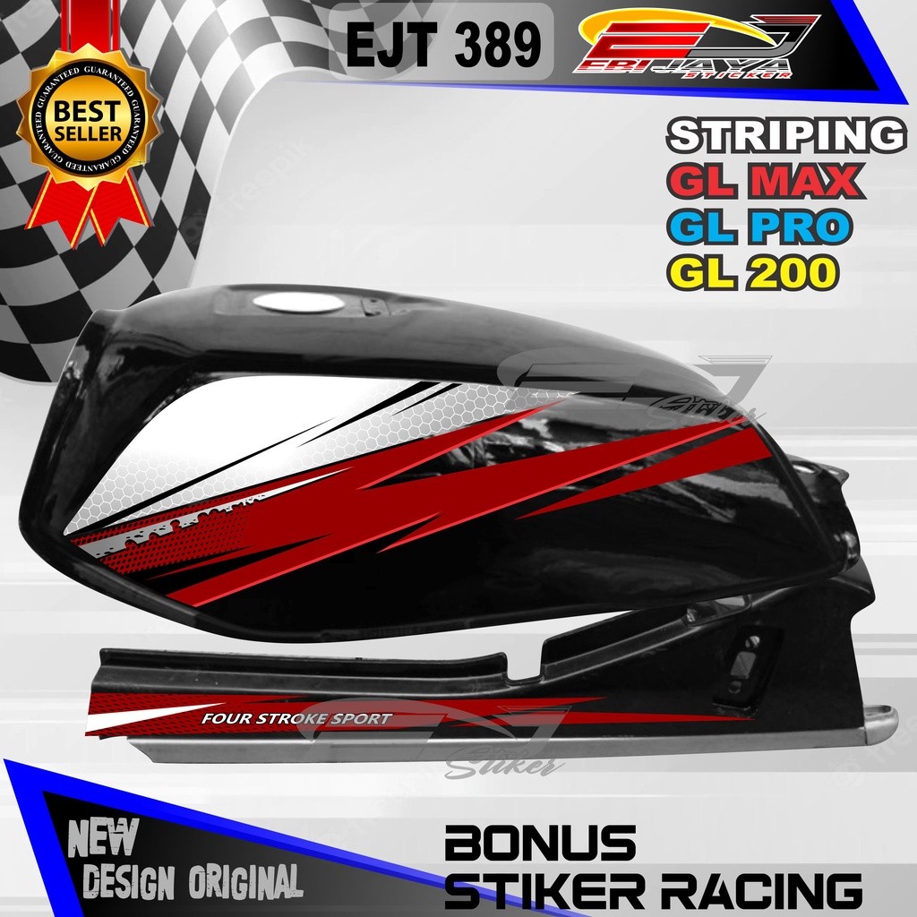 GL Max GL Pro GL neo tech triping โฮโลแกรม Variation / GL Motorcycle Sticker / GL Max Motorcycle bod