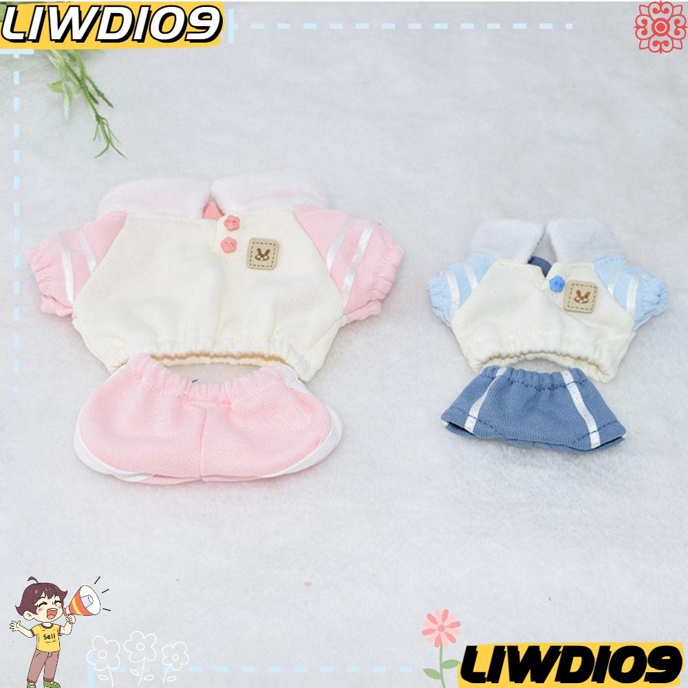Lit109 เสื้อฮู้ดตุ๊กตา,น่ารัก2สีตุ๊กตาเสื้อผ้า,ทําด้วยมือแฟชั่นตุ๊กตาชุด10/20ซม.ตุ๊กตาผ้าฝ้าย/1/12ตุ๊กตาBJD/1/11 1/12 OB11ตุ๊กตา