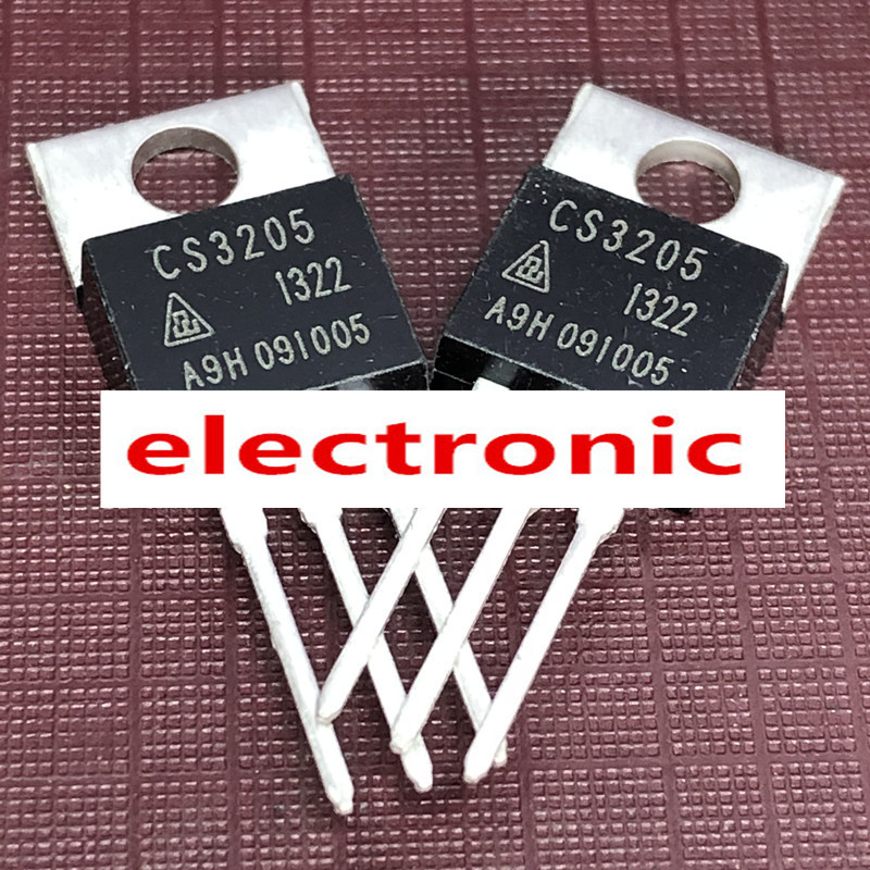((1 ชิ้น) ชิ้นส่วนอิเล็กทรอนิกส์ CS3205 Ready Stock MOS Field Effect Tube TO-220 55V 120A
