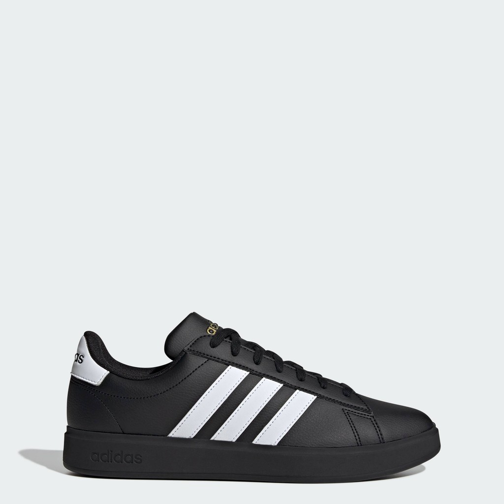 adidas ไลฟ์สไตล์ รองเท้า Grand Court Cloudfoam Comfort ผู้ชาย สีดำ JR0546