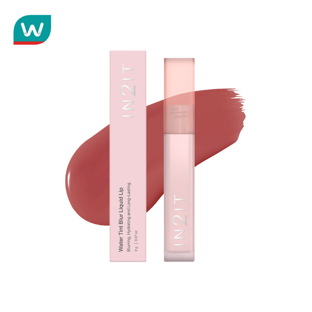 In2It อินทูอิท วอเตอร์ ทินท์ เบลอ ลิควิด ลิป 2ก. BLL08 โรสวูด เฮซ