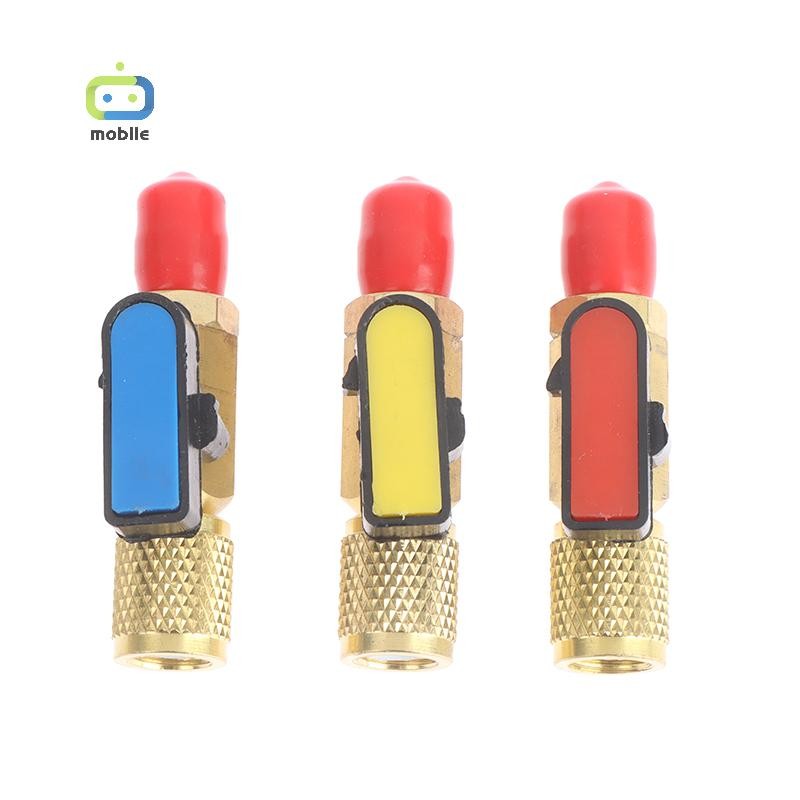 [maygood] 1/4" ชายเป็น 1/4" หญิงตรงวาล์วชาร์จท่อ Manifold อุปกรณ์เสริม {TH}