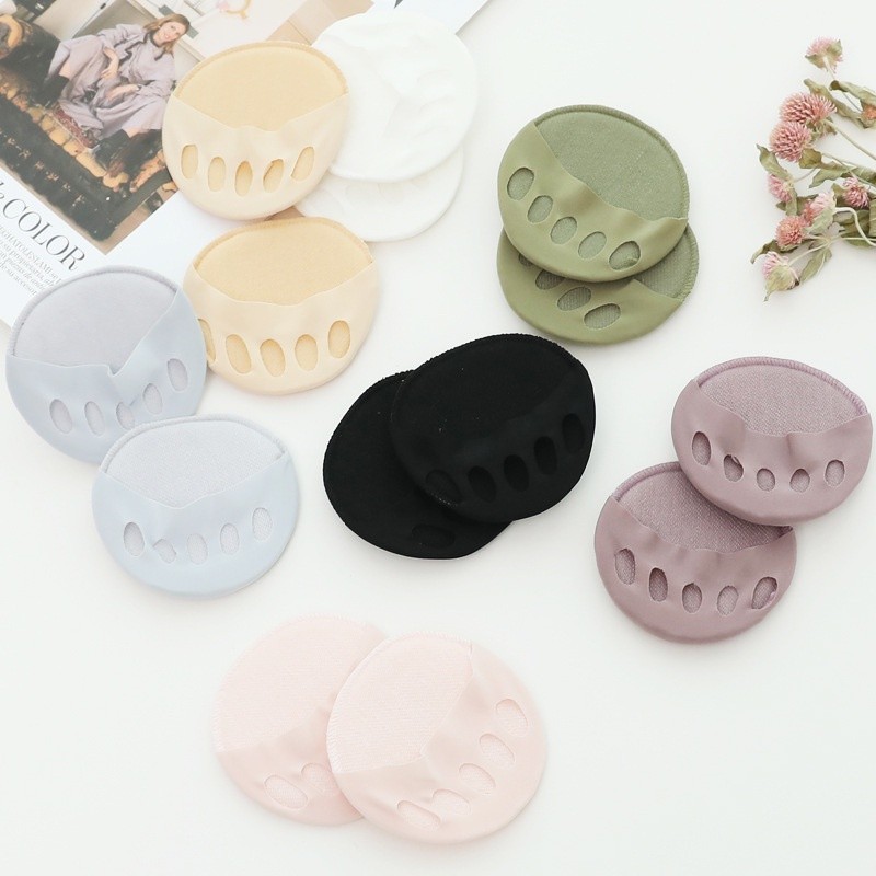 ผู้หญิงโฟมแผ่นเท้า Anti-Scuff รองเท้า Insoles ถุงเท้าห้านิ้ว CS 770