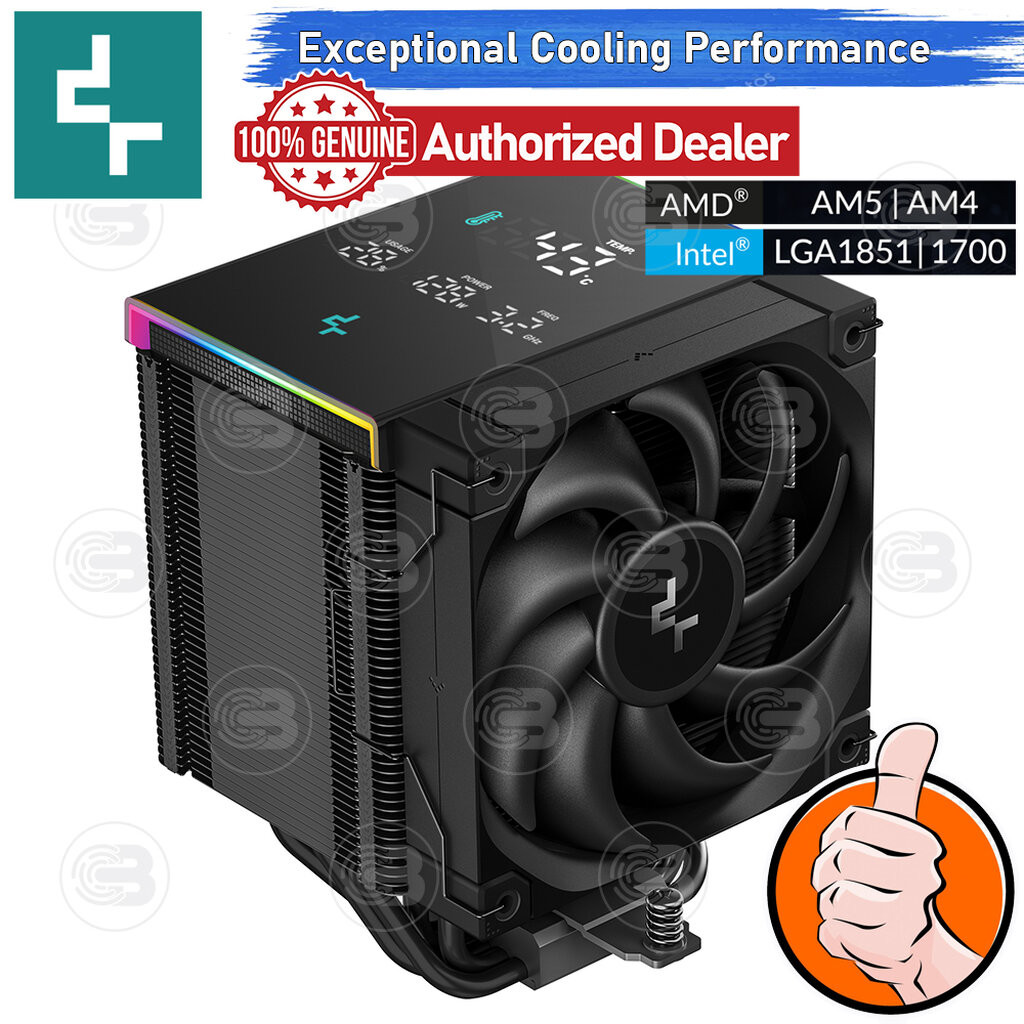 [CoolBlasterThai] DeepCool AK500 DIGITAL PRO CPU Cooler (LGA1851/AM5 Ready)