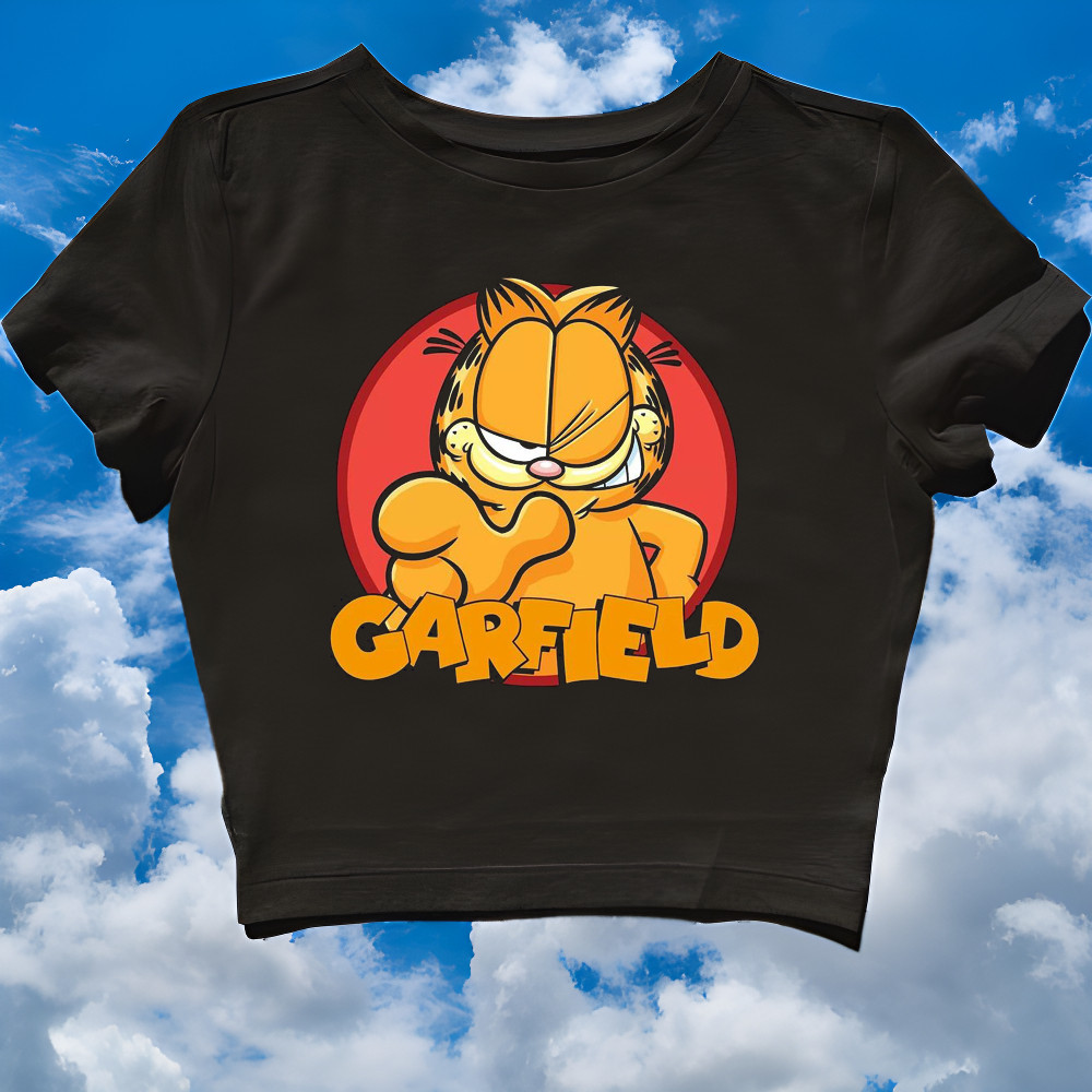 MTWON CROP TOP GARFIELD 1 | CARTOON 90S | GRUNGE GRUNGE GRUNGE GRUNGE GRUNGE GRUNGE GRUNGE | เสื้อคร