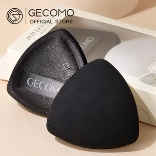 P-10🌟GECOMO พัฟแต่งหน้ารุ่นพรีเมียมทรงสามเหลี่ยม พัฟฟองน้ำ เกลี่ยง่าย บางเบา ปกปิดเรียบเนียน