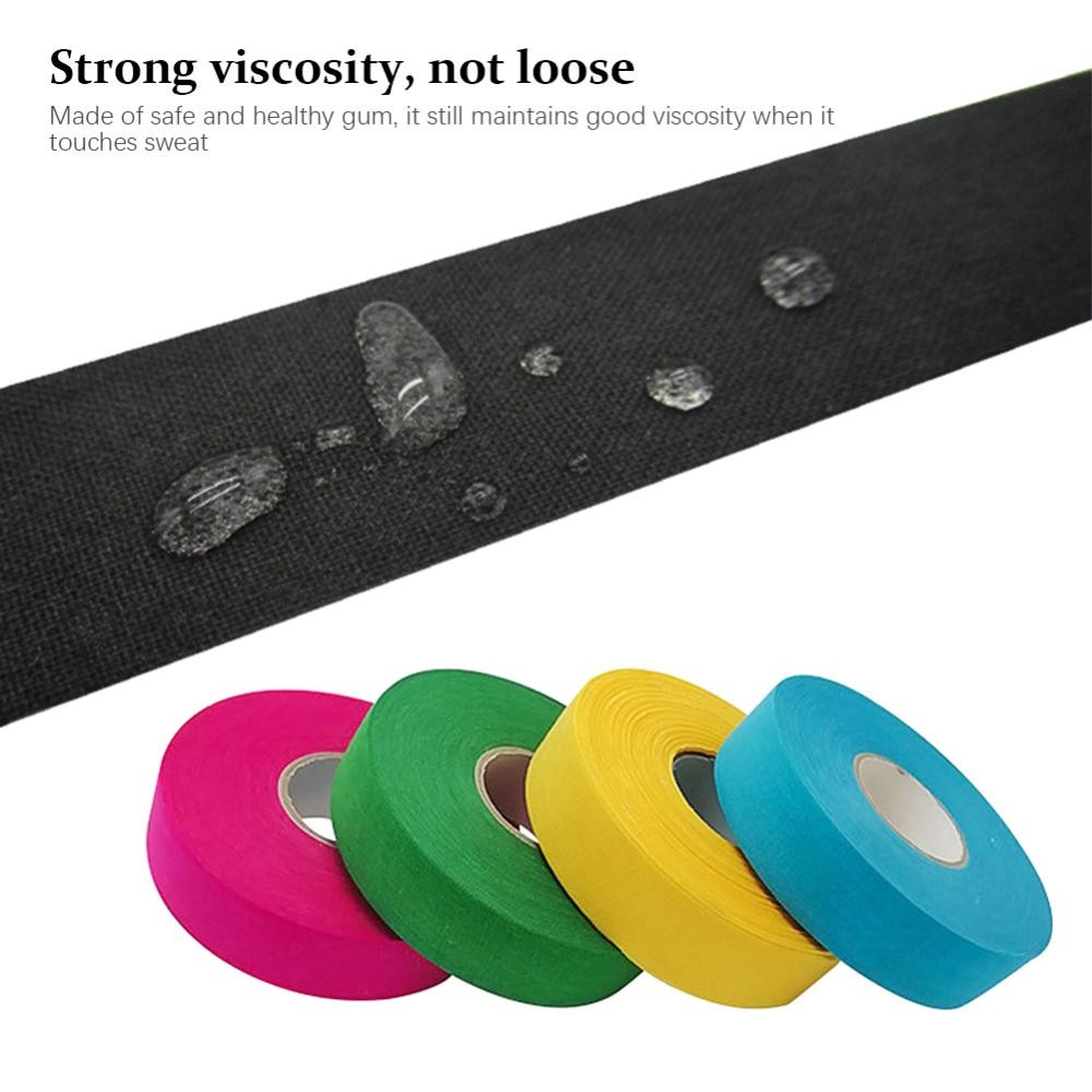 OPENMALL 25M Self-Adhesive Hockey Tape 27 Yards Hockey Stick Tape Badminton Handle Ice Hockey Grip Tape Roll Anti-slip อุปกรณ์กีฬา D8H7 ราคา ถูกที่สุด ดีลบีเคเค แกลเลอรีภาพที่ 5