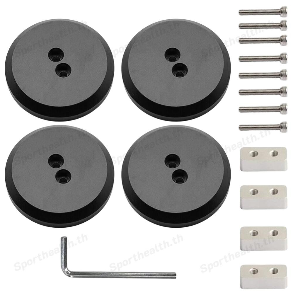 แจ็ค Pucks Billet อลูมิเนียม Bolt บนแจ็คจุดชั้น Jack Pad อะแดปเตอร์ Leave in Lift แจ็ค Pucks สําหรับ