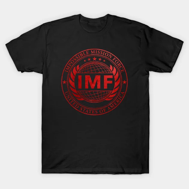 Mission Impossible 2025 Final Reckoning T เสื้อ IMF - Impossible Mission Force Unisex ผู้ใหญ่เสื้อยื