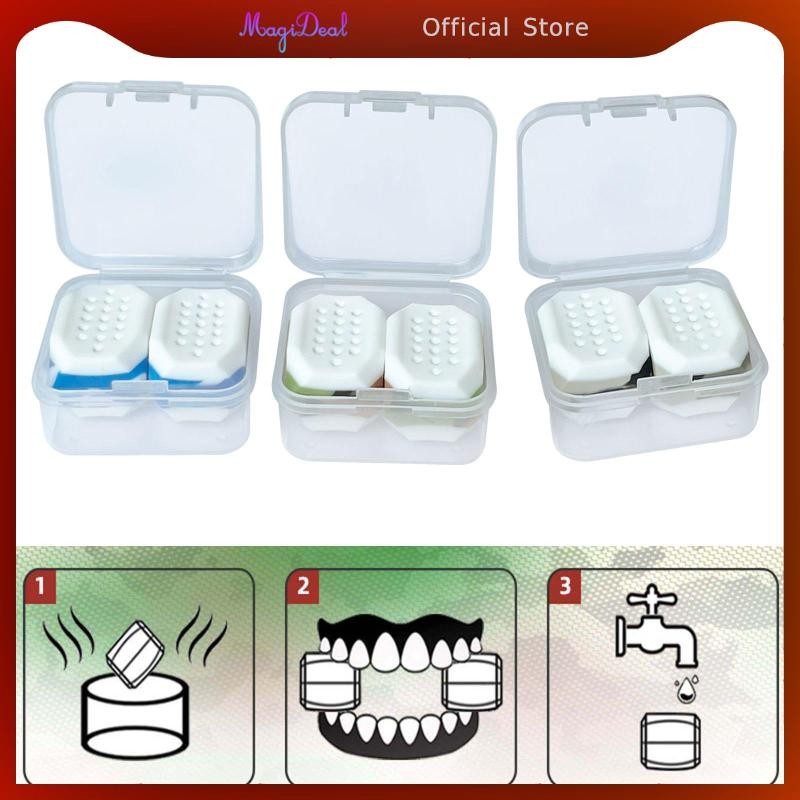 [MAGIDEAL] 2x Jaw Exerciser Jawline Shaper ซิลิโคน Face Shaper Facial Exerciser Jawline Exerciser สํ