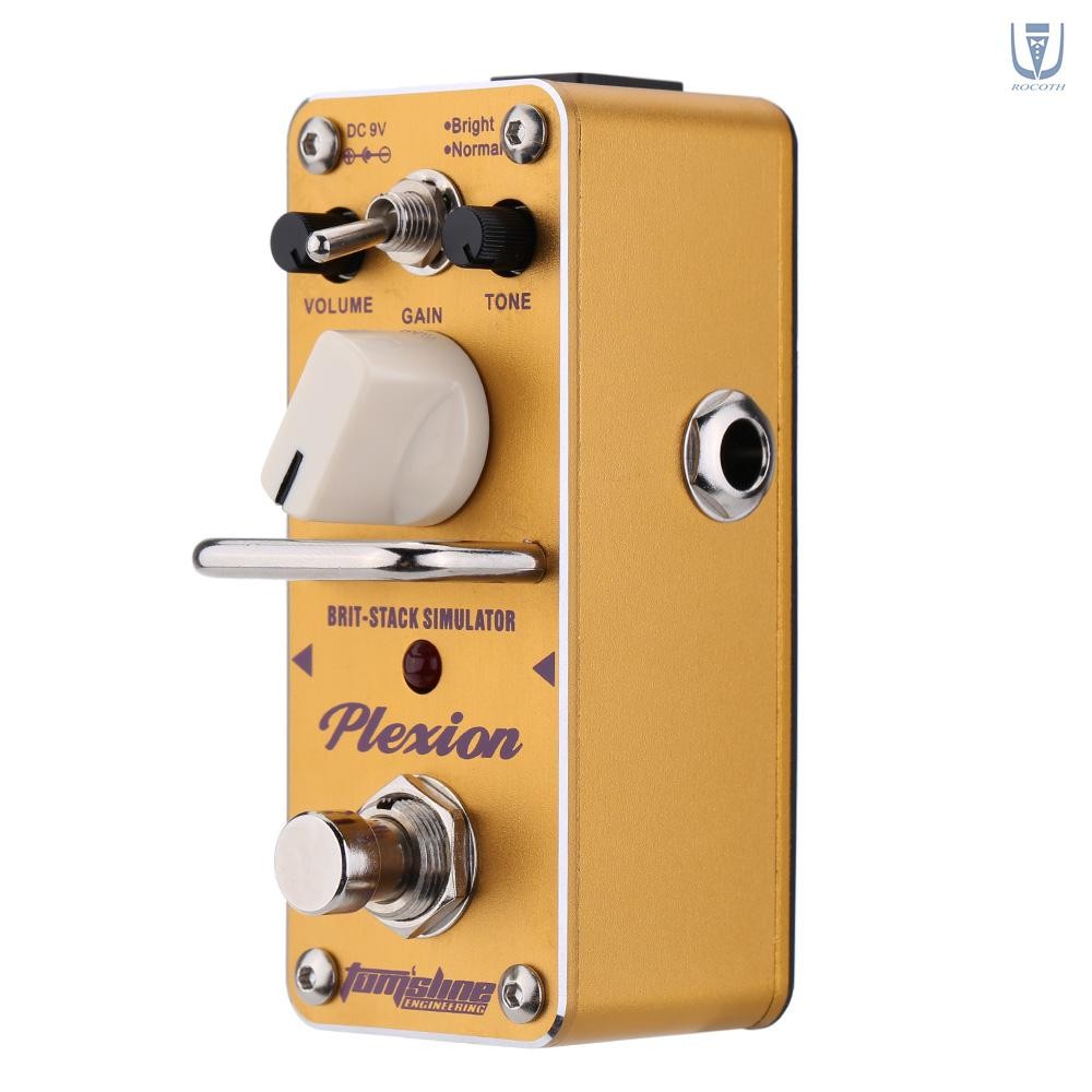 Fast Ship AROMA APN-3 Plexion Brit-stack Simulator กีตาร์ไฟฟ้าเหยียบ Mini Single Effect พร้อม True B