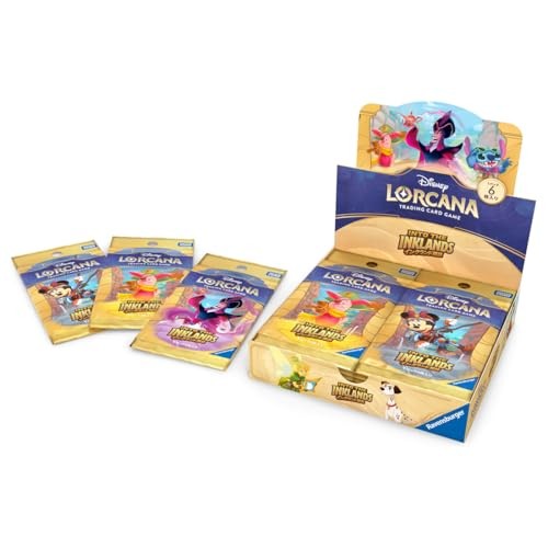Takara Tomy Disney Lorcana TCG Japanese Version Booster Pack Inkland Exploration Box