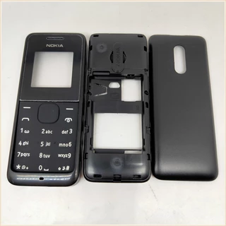 ใหม่สําหรับ โนเกีย 105 1050 RM1120 Rm908 ใหม่เต็มรูปแบบโทรศัพท์มือถือที่ครอบคลุมกรณี + ปุ่มกดภาษาอังกฤษ