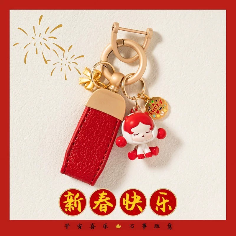 Popbean ของแท้ Popbean SP molly พวงกุญแจรถ DIY จี้ของขวัญวันเกิดแฟน - รูปที่ 3