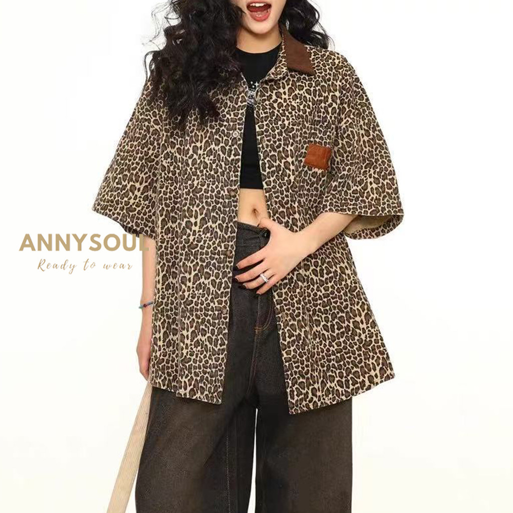 เสื้อเชิ้ตลายสุดชิค เลุควินเทจดีไซน์พิเศษ