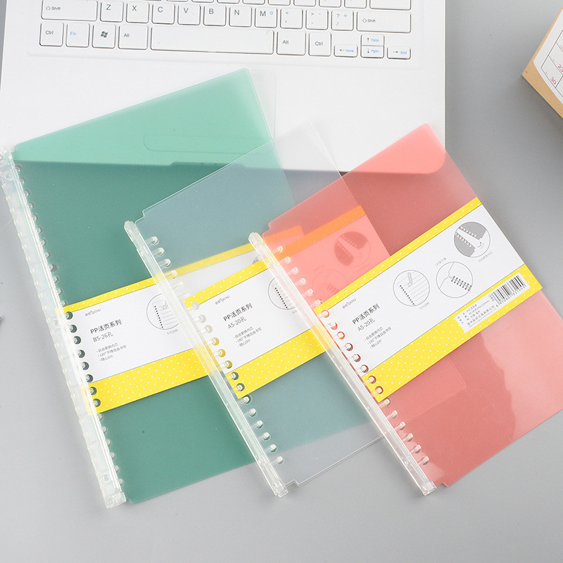 พลาสติก flipbook อุปกรณ์เสริม Frosted COVER CLIP