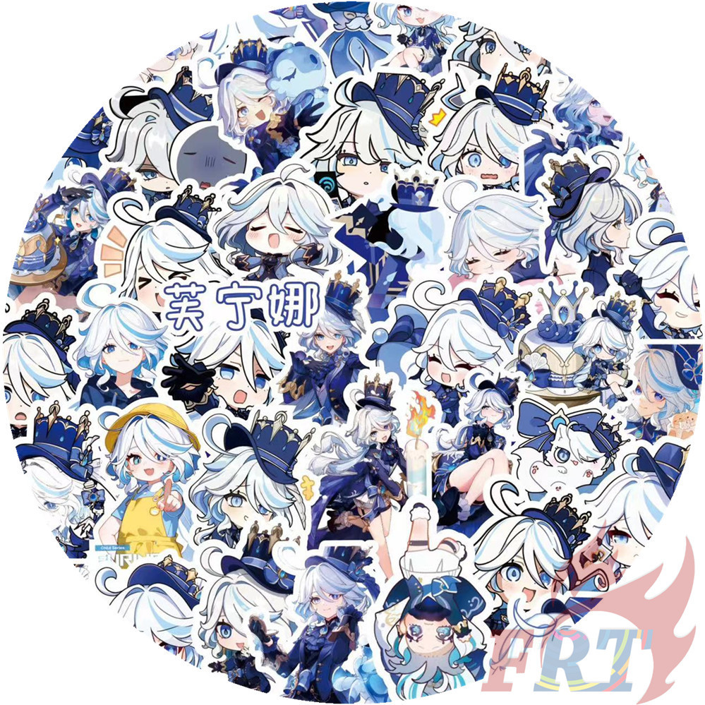 100ชิ้น/เซ็ต ❉ เก็นชิน อิมแพค . สติ๊กเกอร์ Furina ❉ สติ๊กเกอร์ DIY Fashion Doodle Decals