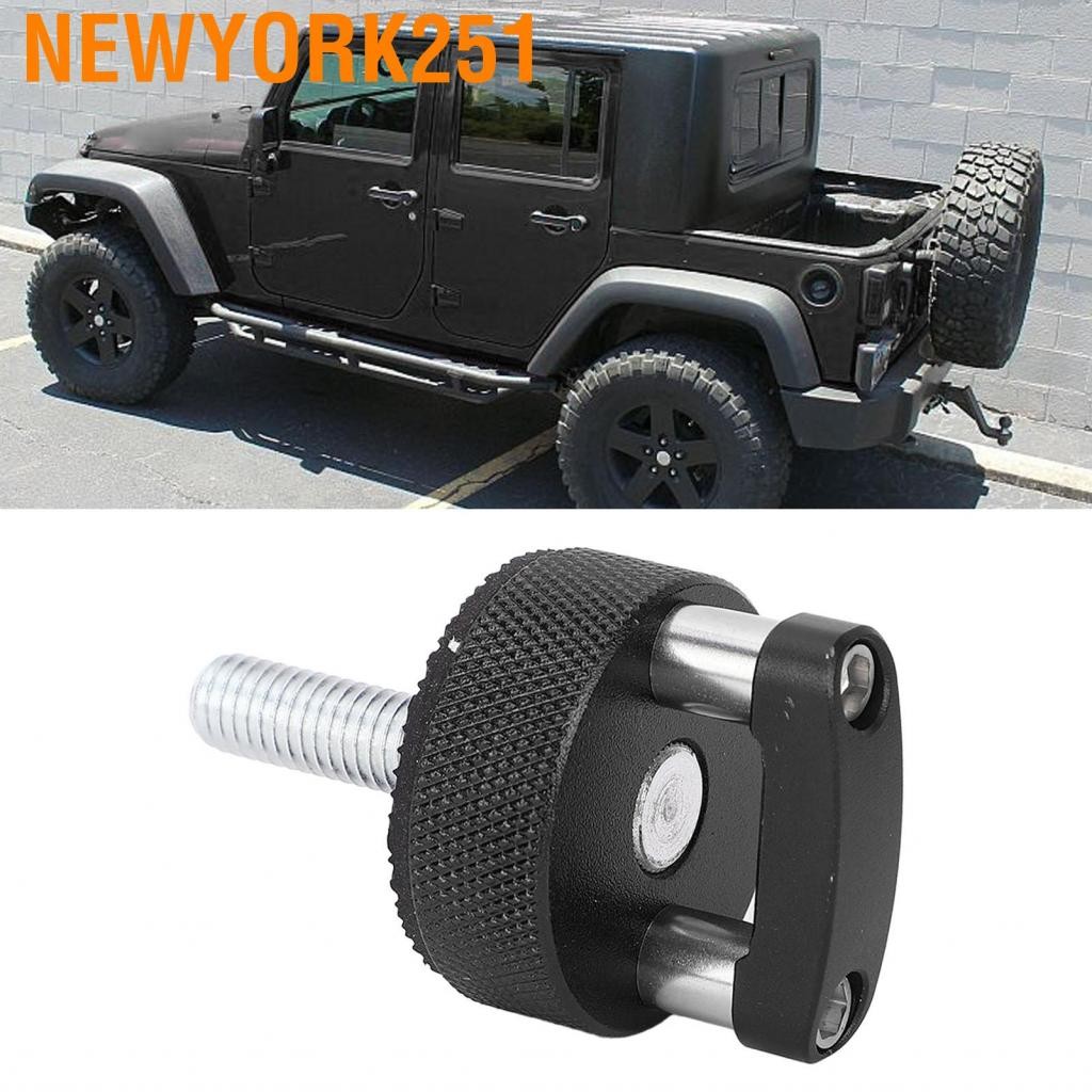 Newyork251 Hard Top Fasteners ชุดสกรู 6 ชิ้นที่สะดวกสบายปล่อยสเตนเลสสตีลความแข็งสูงสำหรับ JK 2007 ถึ