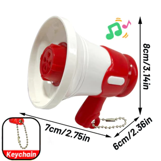 Geetoy ของเล่น ลําโพงขนาดเล็กบันทึกพวงกุญแจตลกลําโพงบันทึกเสียงสร้างสรรค์เพลงของเล่นของขวัญสําหรับเด็ก