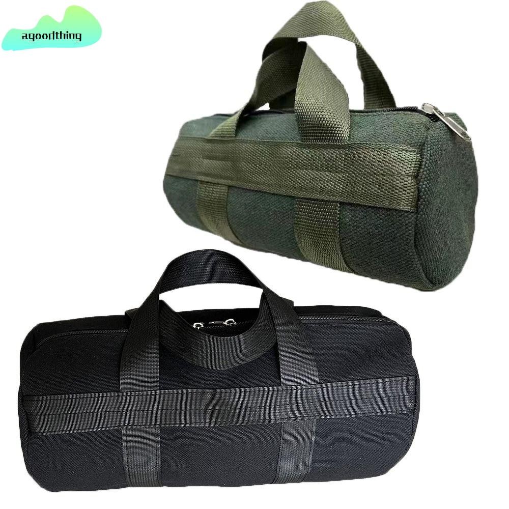 AGOODTHING กระเป๋าเก็บเครื่องมือ,ผ้าใบ Multi-function Storage Bag,กระเป๋าเครื่องมือช่างไฟฟ้าทําความสะอาด Organizer Toolkit Pouch