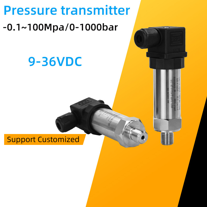 9-36V เซ็นเซอร์ความดัน 4-20mA/0-10V G1/4 ความดัน Transducer เครื่องส่งสัญญาณ/สูญญากาศเซ็นเซอร์