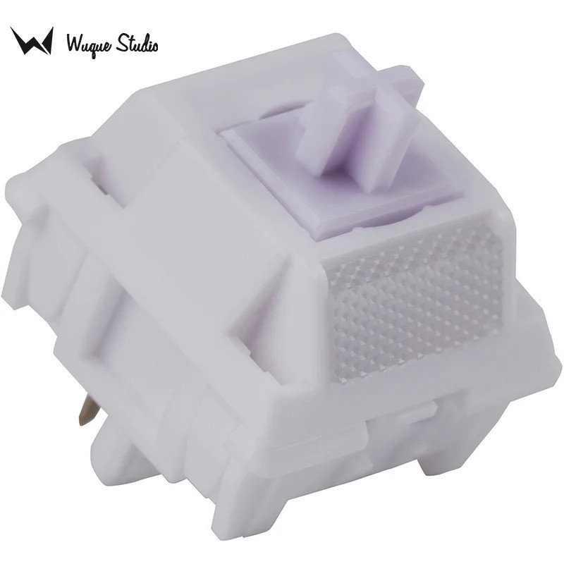 Wuque Studio WS Switch Morandi Linear Keyboard Switches with PMMA Light Diffuser POM Housing UPE Ste