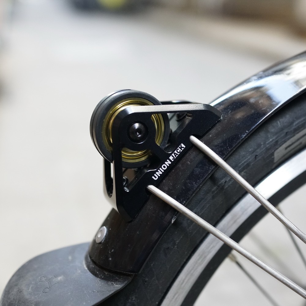 9 สีสําหรับจักรยาน Brompton Modified T Line P Line บังโคลนพิเศษ Easy Wheel CNC อลูมิเนียม Wide Body 