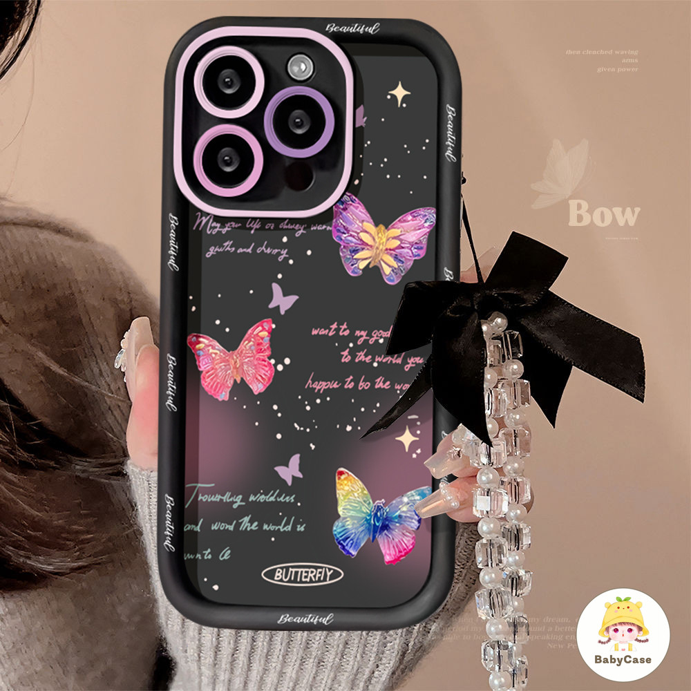 เคส Redmi 13C 12C 12 10A A1 9T 9 10C 9A 9C NFC Redmi Note 11 12 9 11s 10 8 Pro Max POCO M6 Pro สร้อยข้อมือนิ่มนิ่ม