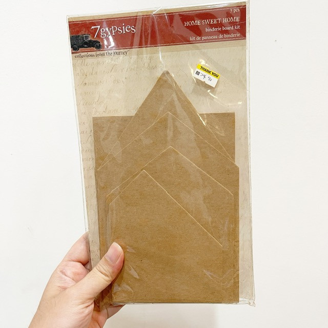 7Gypsies Home Sweet Home Binderie Board Kit