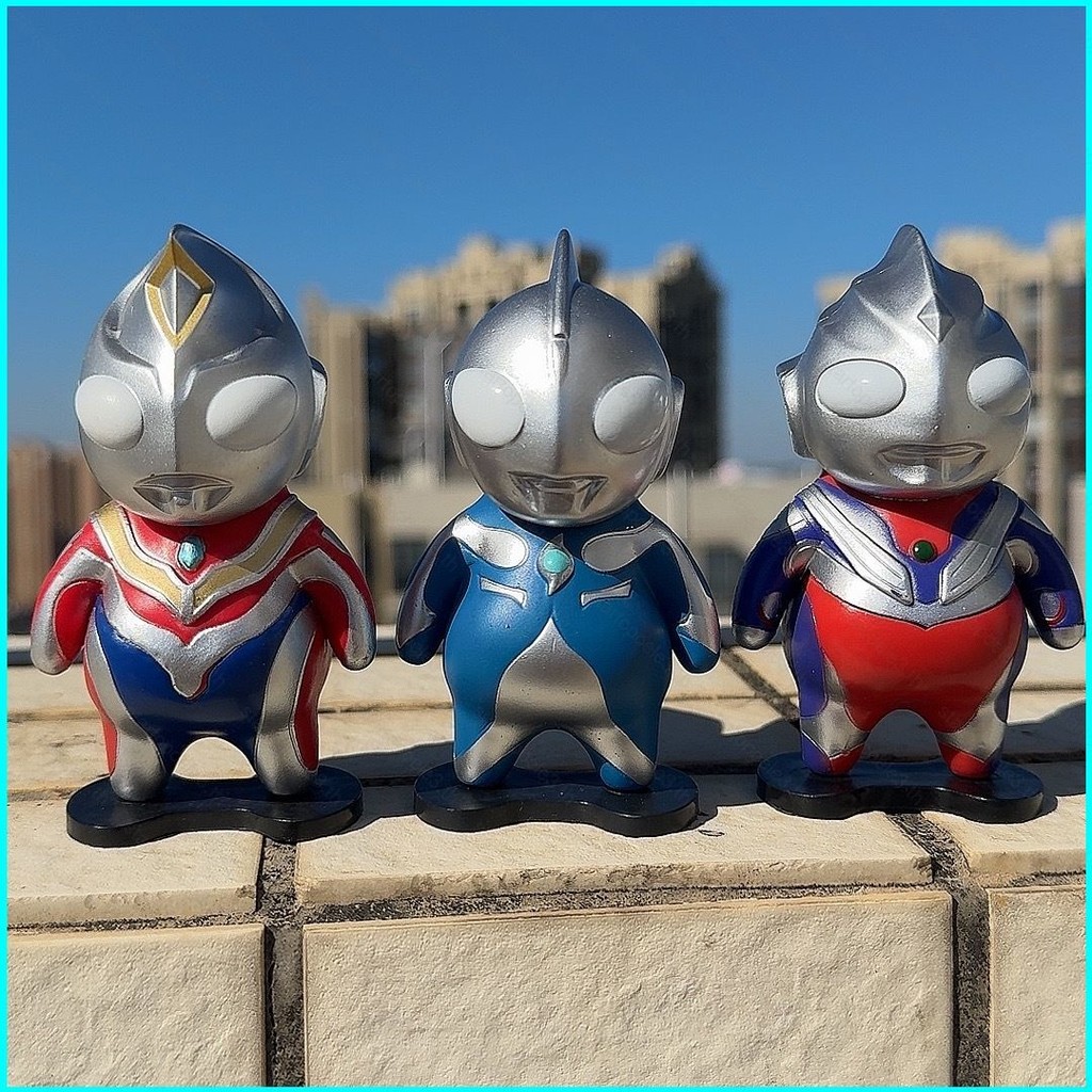 Ellen Ultraman Action Figure Ultraman Dyna Ultraman Cosmos Fat Light Cub ตุ๊กตาของเล่นสําหรับเด็กเคร