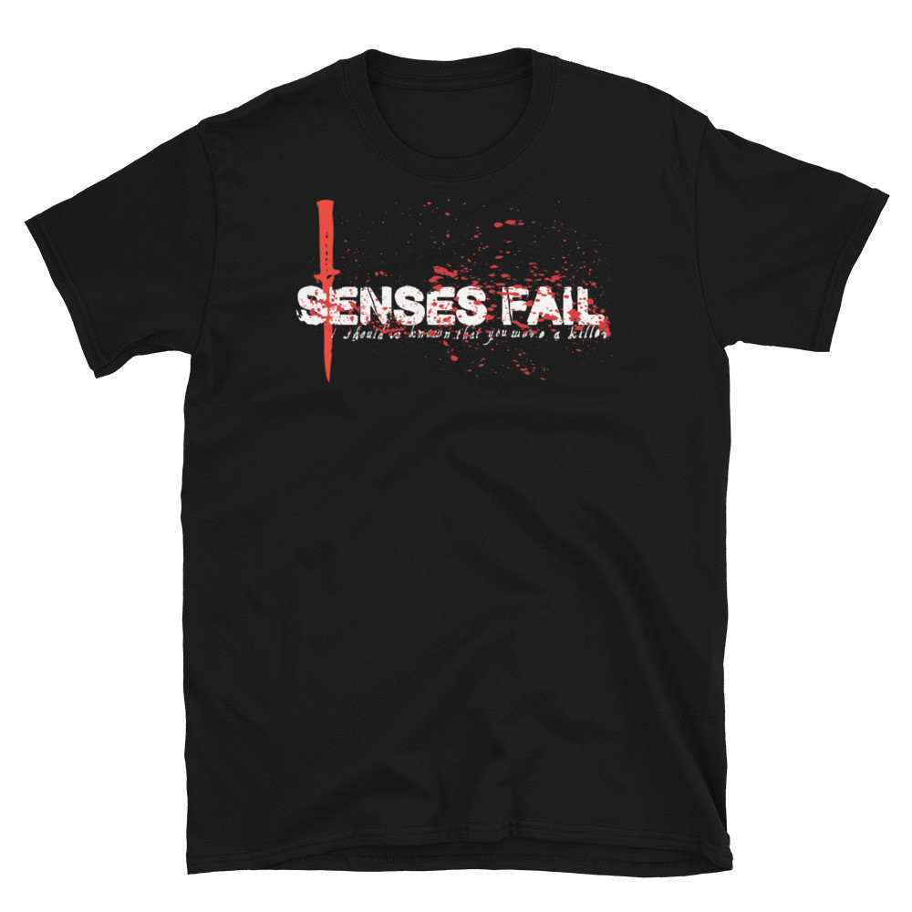 Senses Fail One Eight Seven Emo Post-Hardcore Band เสื้อยืด