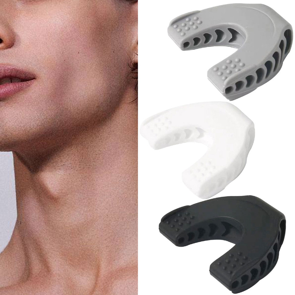 3 PCS อัพเกรด Jaw Exerciser และคอ Toning Jawline Exerciser สําหรับผู้ชายและผู้หญิงกล้ามเนื้อ Trainin