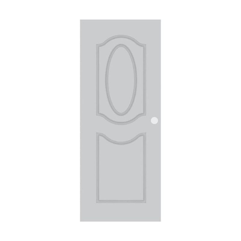 ANYHOME ประตูภายใน UPVC HN3 80X200 ขาว เจาะ