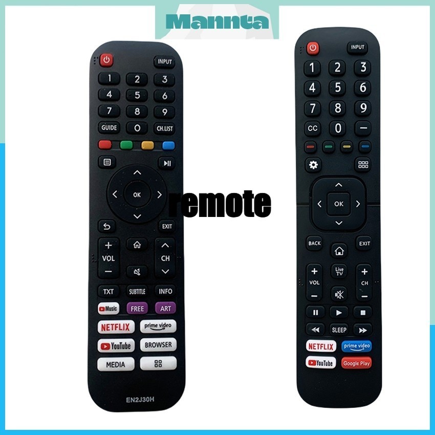 Devant Hisense สมาร์ททีวีรีโมทคอนโทรล EN2J30H Hisense Devant Remote พร้อม NETFLIX YouTube