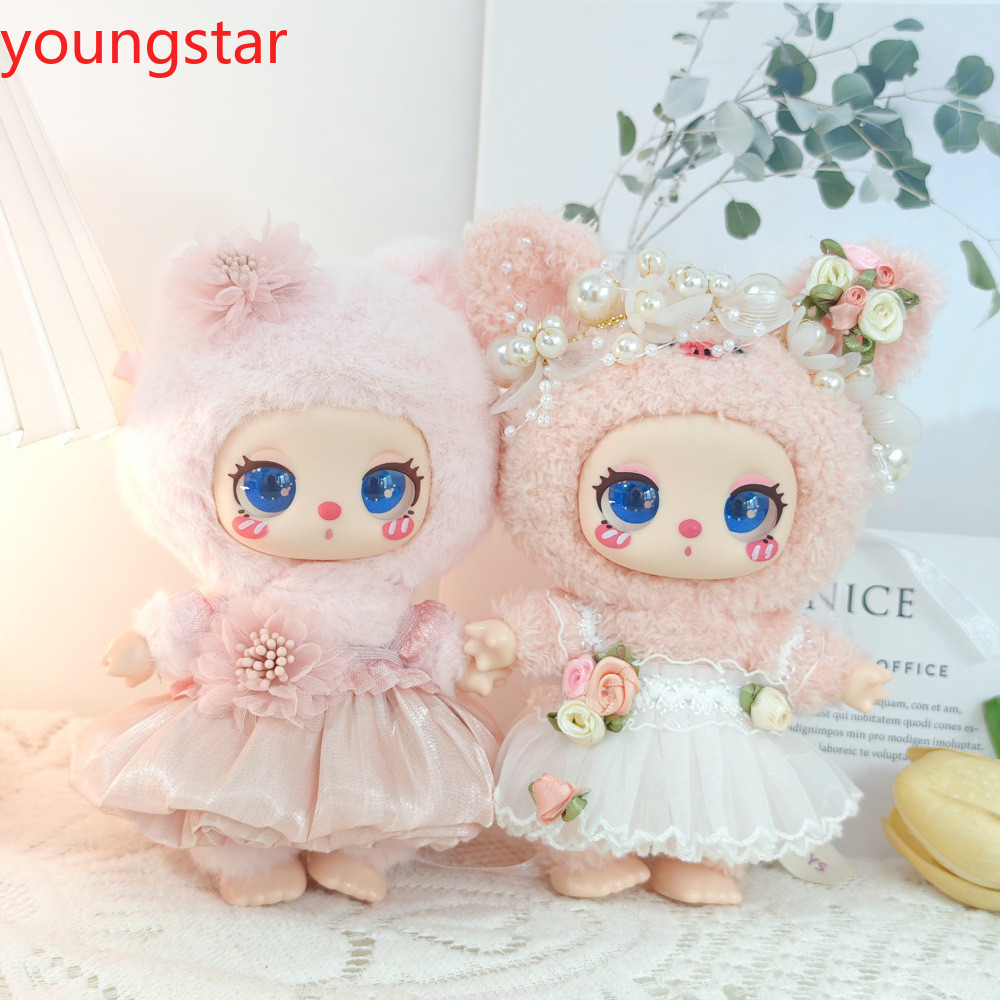 (ผ้าเท่านั้น) สําหรับ 16 ซม. Liila LUKY CAT รุ่นสองจี้ตุ๊กตาสําหรับเอลฟ์ดอกไม้ fairy bud กระโปรงผ้าก