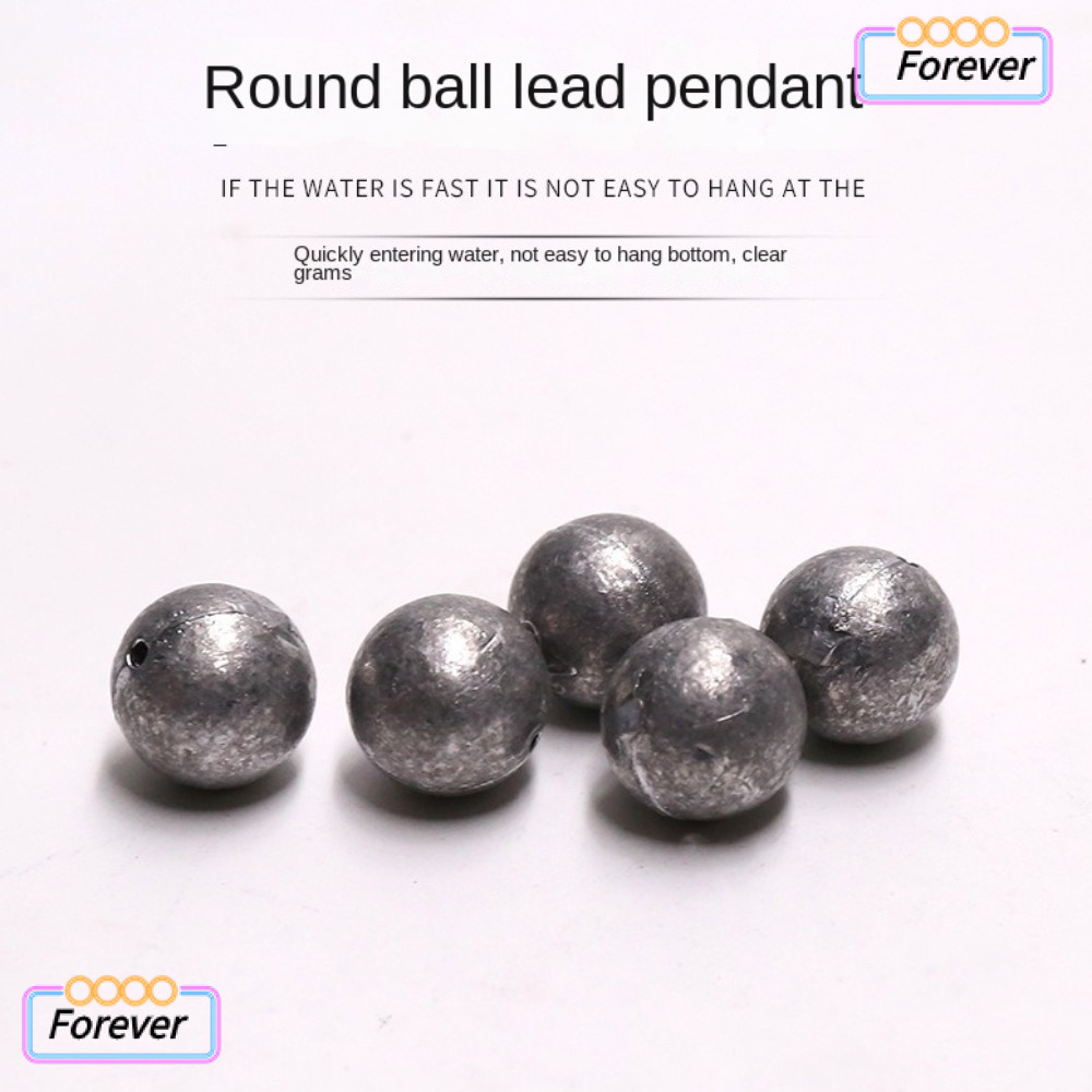 Forever 5PCS ตกปลาน้ําหนัก Sinker, ตะกั่ว 10g-120g ตะกั่วตกปลา Sinkers, 2024 Anti แขวนด้านล่างเว้าด้านล่าง Ball สไตล์น้ําหนักตะกั่วปลาคาร์พตกปลา