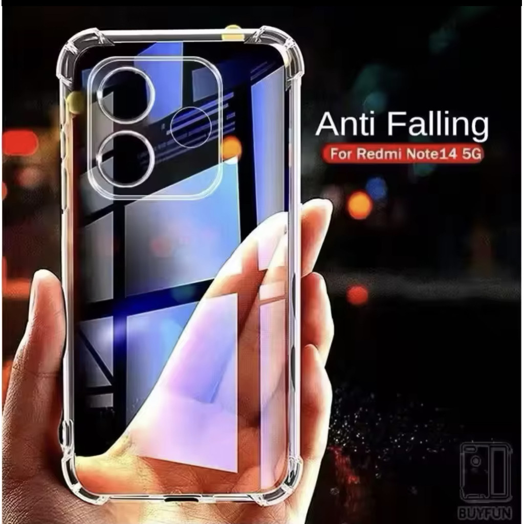 CASE For Xiaomi Redmi Note14 4G 5G/Note14pro /Note14proplus เคสโทรศัพท์มือถือ เคสใส นิ่มTPU กันกระแทก ส่งจากไทย