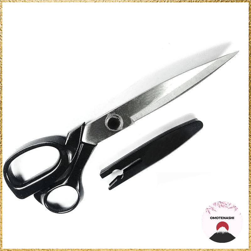 Sanka Fabric Shears with Protective Cover - Compact Household Sewing Scissors - 210mm & 230mm Option