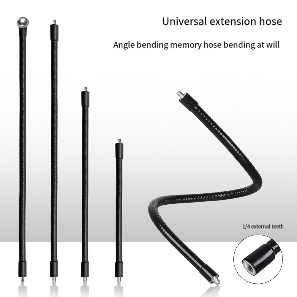 โทรศัพท์มือถือแท็บเล็ตยืนท่อโลหะขี้เกียจสก์ท็อปสดตารางโคมไฟไมโครโฟนท่อ สไตล์ คอห่าน 1/4 เชื่อมต่อ3/8เชื่อมต่อ, บอลร่วม20เซนติเมตร/30เซนติเมตร/50เซนติเมตรขาตั้งกล้องอุป