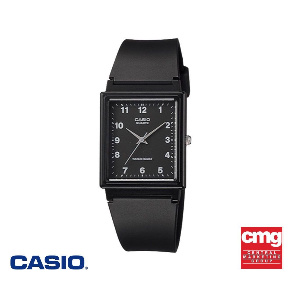 CASIO นาฬิกาข้อมือ CASIO รุ่น MQ-27-1BDF วัสดุเรซิ่น สีดำ