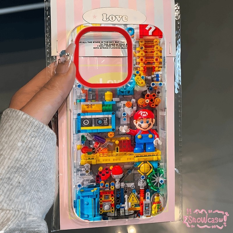 เคส Oppo A38 A16 A17 A18 A15 A76 A74 A7 A9 A57 A54s A53 A58 A3s A16K A31 A54 Reno 10 5 อาคารที่น่าสนใจ มาริโอ น่ารัก